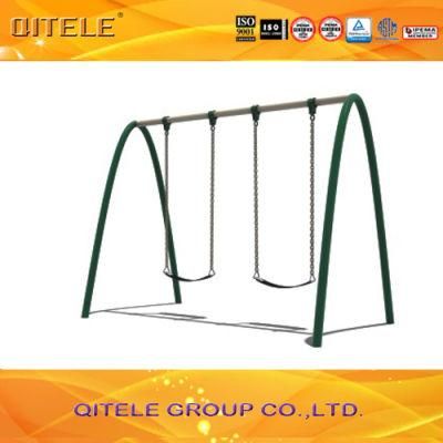 Children Outdoor Galvanized Steel Metal Swing for Amusement Park (QTL-3701)