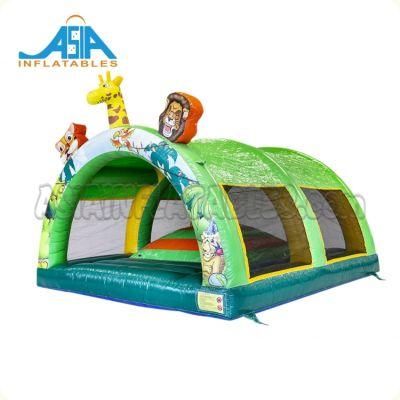 Funny Jungle Inflatable Air Mountain Inflatable Play Mountain Playground Jumping Air Mountain