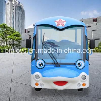 Electric Sightseeing Bus Dolphin Design Tourist Bus Electric Vehicle Car for Amusement Park