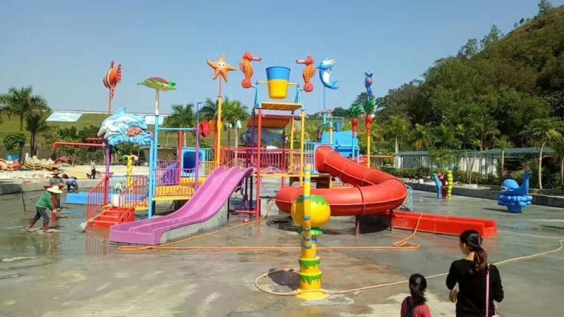 Water Fiberglass Slide Low Price Good Quality for Sale