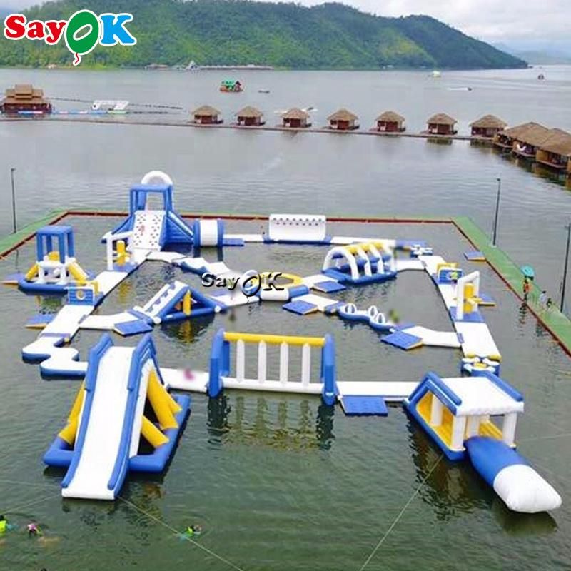 Giant Summer Event Water Theme Park Inflatable Water Games