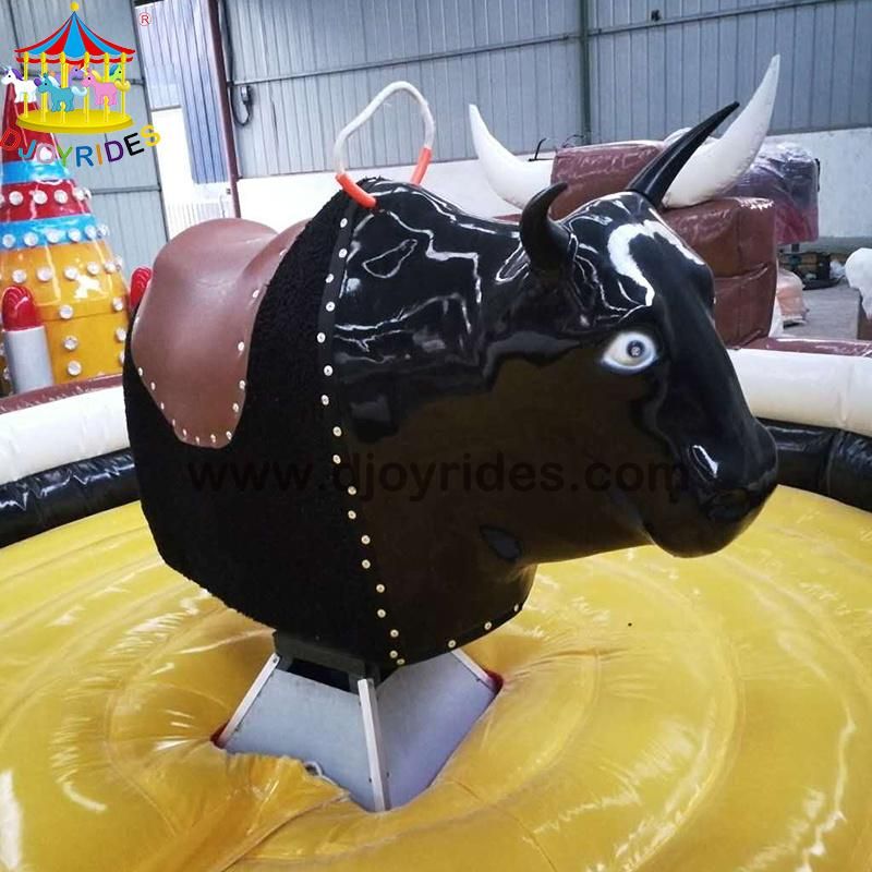 Crazy Rodeo Bull with Inflatable Mattress, Mechanical Bull for Sale