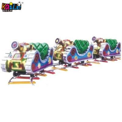 New Style Colorful Amusement Park Children&prime;s Rider Electric Tourist Train (KL6064)