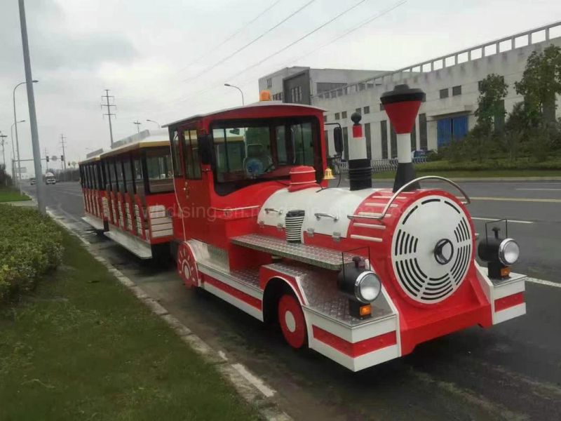 Amusement Rides 58 Seats Electric Tour Train for Resorts