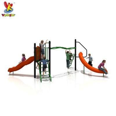 Kids Plastic Slide Outdoor Resort Hotel Climbing Playground