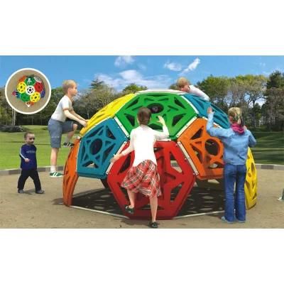 Outdoor Playground LLDPE Plastic Space Capsule Climbing Frame Climber Best Price