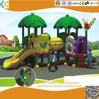 Children Outdoor Plastic Playground Equipment for School Amusement Park