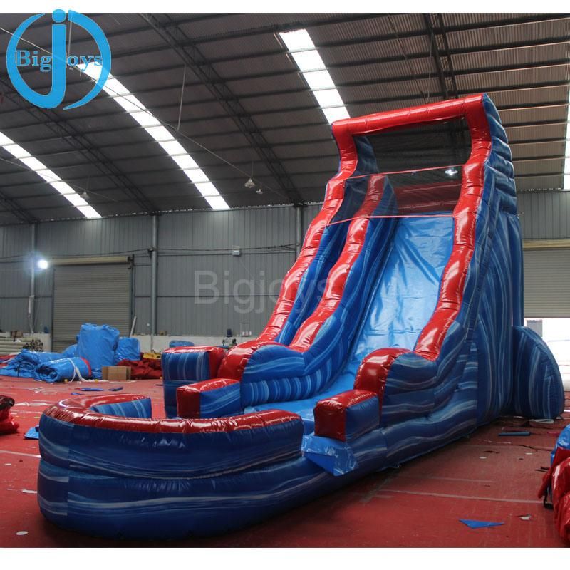 Hot Sale Inflatable Water Slide with Pool