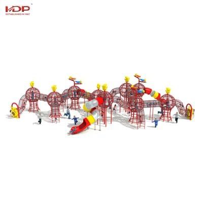 Kids Outdoor Playground Ropebridge Climbing Net