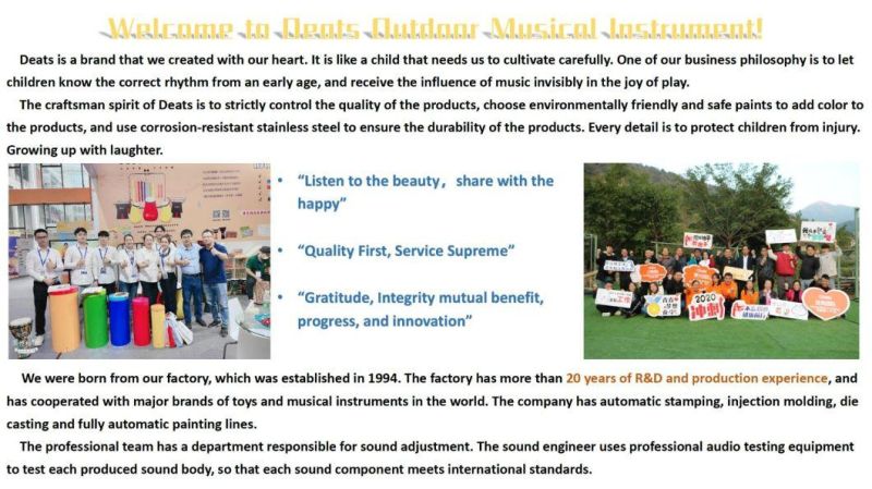 Wholesale Professional Percussion Musical Instruments Outdoor Kids Playground