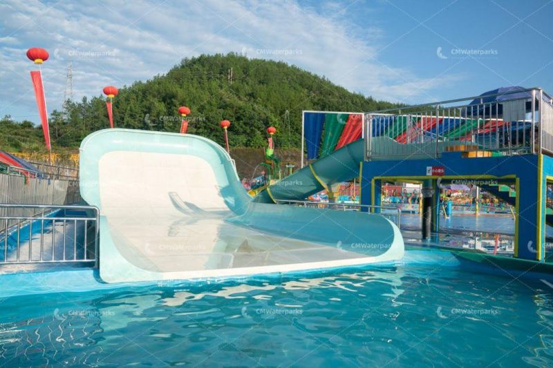 High Quality Fiberglass Water Slide Outdoor Water Park Equipment for Adult Kids