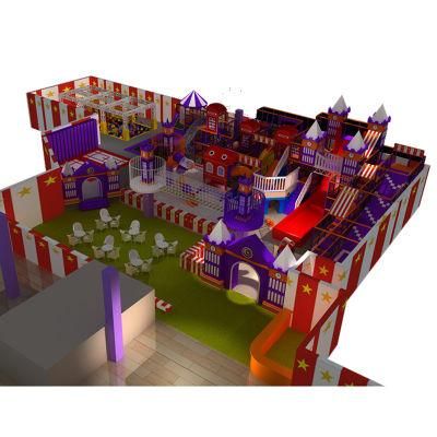 Indoor Commercial Amusement Theme Park Plastic Soft Play Equipment for Children