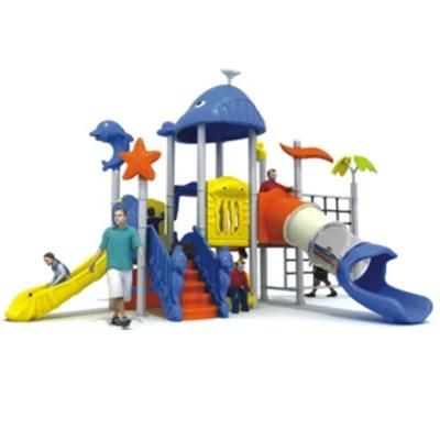 Customized Outdoor Children&prime;s Playground Indoor Amusement Park Equipment Slide 338b