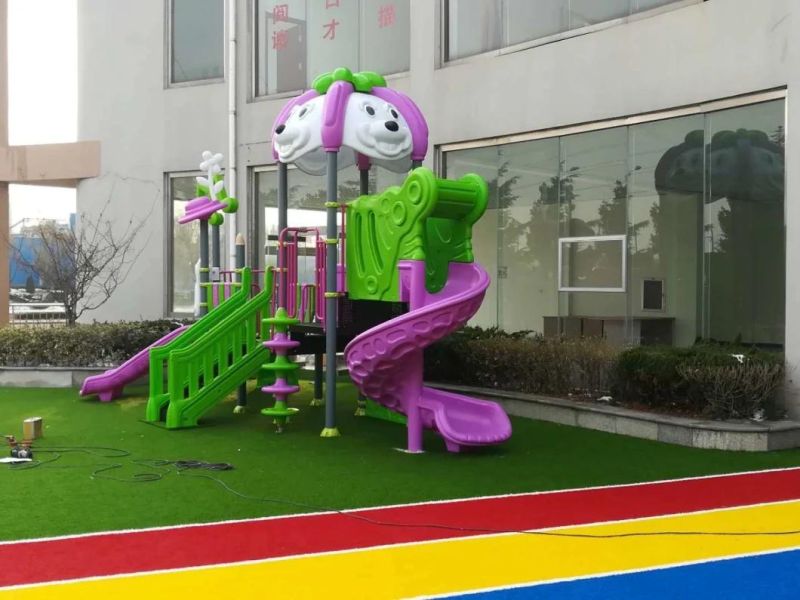 Outdoor Playground Plastic Kids Equipment Slides