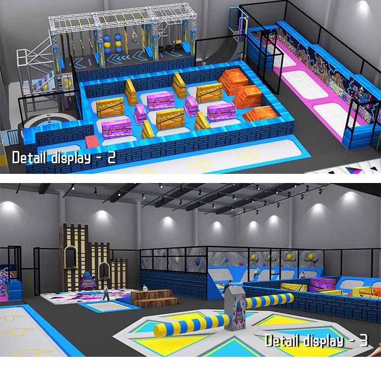 Commercial Trampoline Park Equipment for Indoor Playground