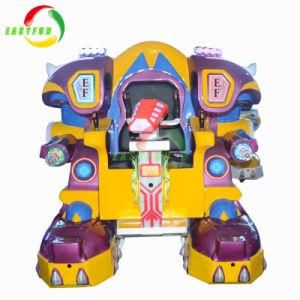 Indoor Amusement Gun Shooting Battery Operated Kiddie Ride Walking Robot Arcade Game Machine