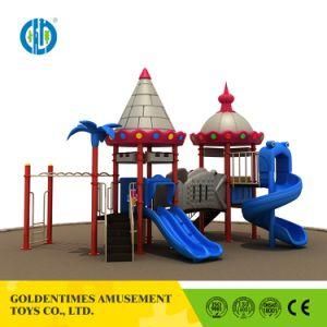 2017 New Fantastic Design Kids Plastic Equipment Classic Castle Series