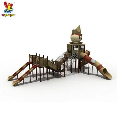 Kids Playground Outdoor Park Game Play Equipment with Slides