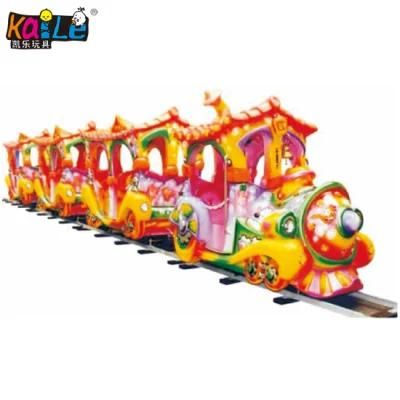 Park Kids Game Machine Electric Coin Operated Kiddie Rides Track Train (KL6042)