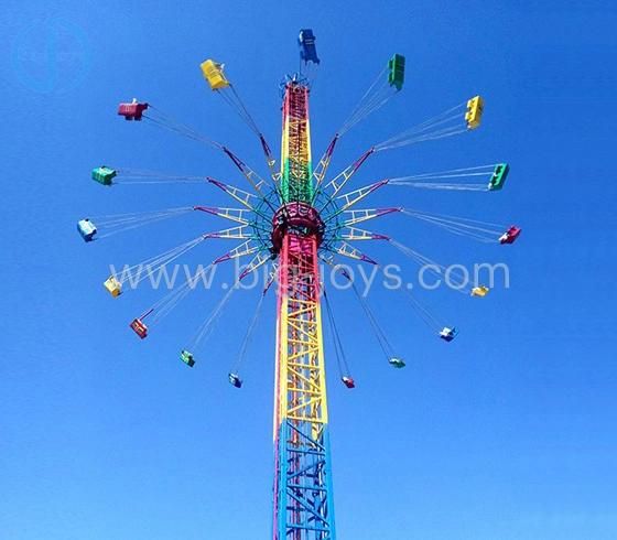 Fairground Attraction Flying Tower Rides Amusement Park Items Flying Chair Ridefor Sale