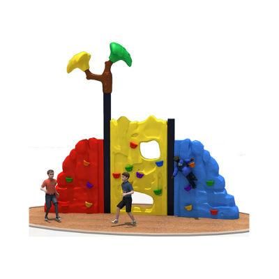 Latest Design Colorful Plastic Small Mini Children&prime;s Rock Climbing Wall for Preschools