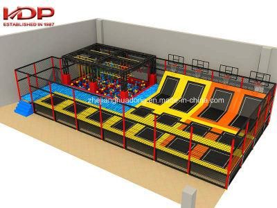 Factory Price Indoor Trampoline Park, High Quality Trampoline Playground