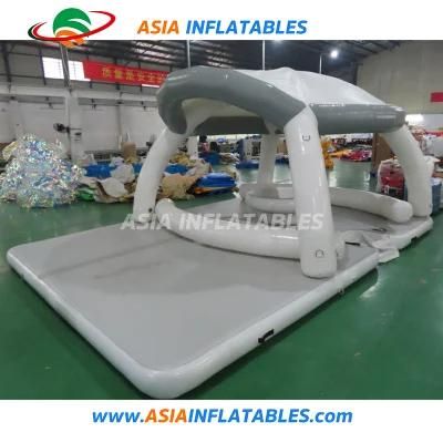 Inflatable Water Aqua Banas Inflatable Floating Island for Water