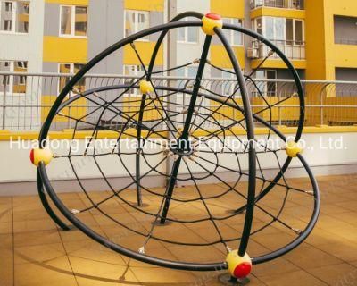 Popular Kids Outdoor Gym Rock Climbing Structure Rope Course Climbing Fitness Equipment Stainless Steel Wire