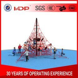 Low Price Colorful Children Outdoor Playground Equipment, Rope Climb Playground