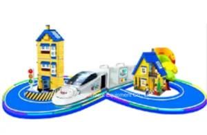 High-Speed Rail (circle 8 train) Kiddie Ride for Amusement Park