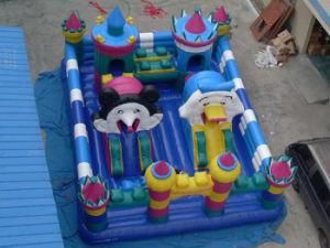 Dark Blue Commercial Inflatable Amusement Park (CY-M410)