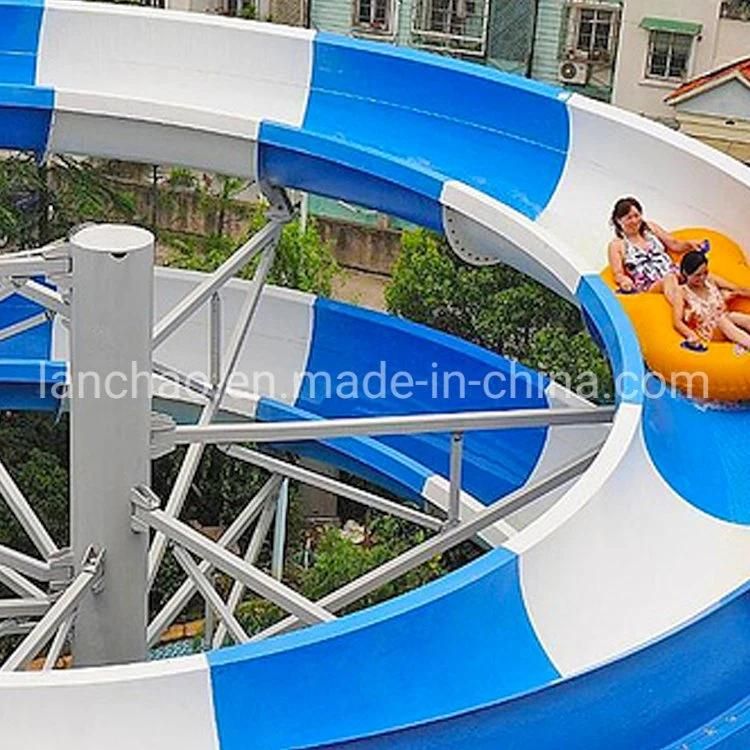 Commercial Fiberglass Tube Water Slide for Park