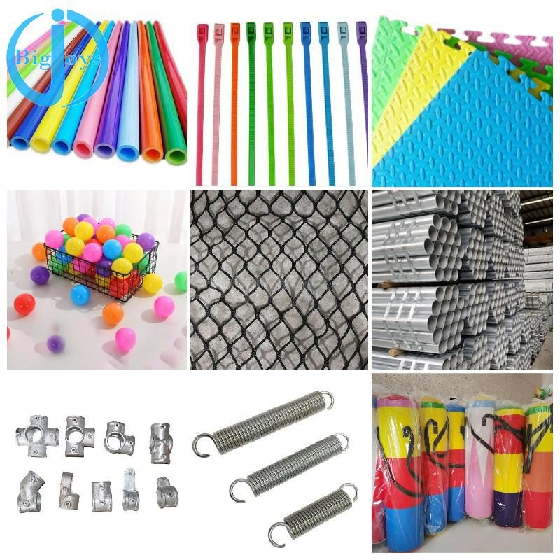 Kids Indoor Playground Naught Castle for Kids, Entertainment Center Children Playground