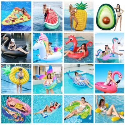 Inflatable Pool Tube Inflatable Floeting Swim Ring Pool Floats for Adults