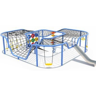 Outdoor Kids Large Mountain Rope Net Climbing Park Playground Equipment