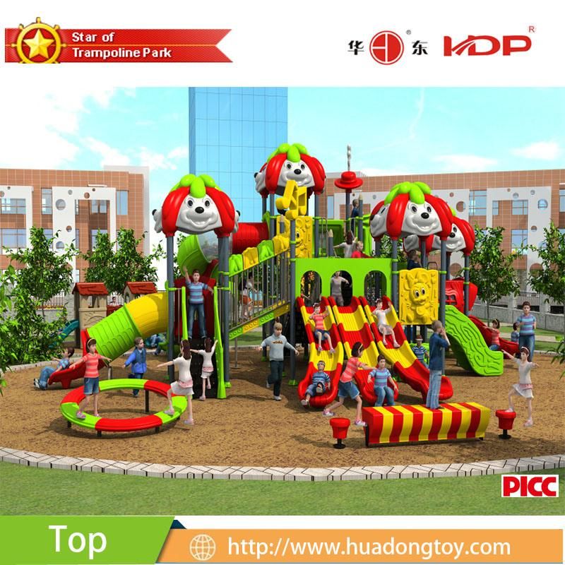 Outdoor Plastic Playground Kids Playground Slide