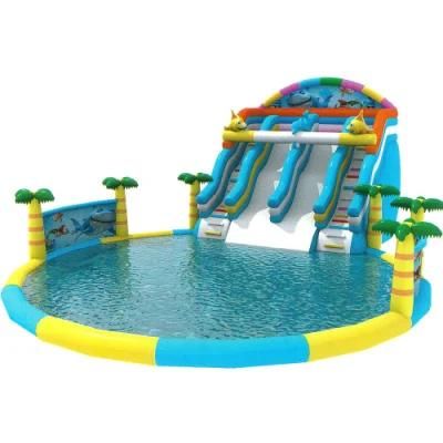 Kids Inflatable Water Games Water Park Low Price Water Amusement Park Equipment