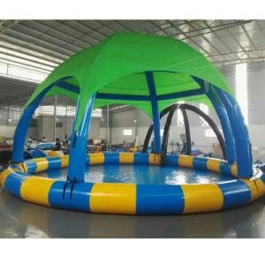 Indoor Water Park Tarpaulin Inflatable Playground Pool or Ball Pit with Tent