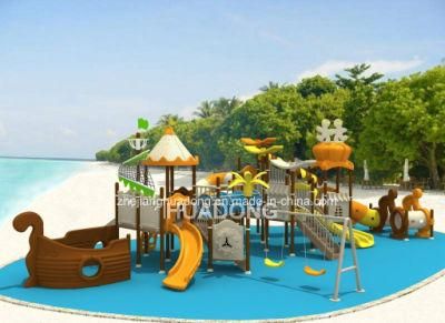 2017 Multifuntional Plastic Outdoor Playground Equipment Large Outdoor Slide Equipment (HD-091A)