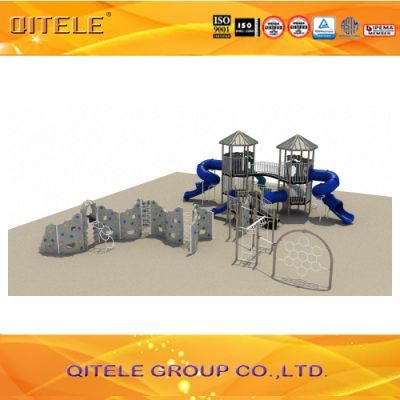 114mm Galvanized Post Colorful Design Children Outdoor Playground Equipment