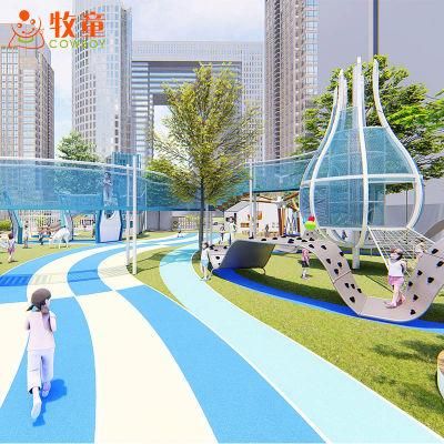 China Professional Factory Supplies Kids Castle Slide Playground Outdoor Playing