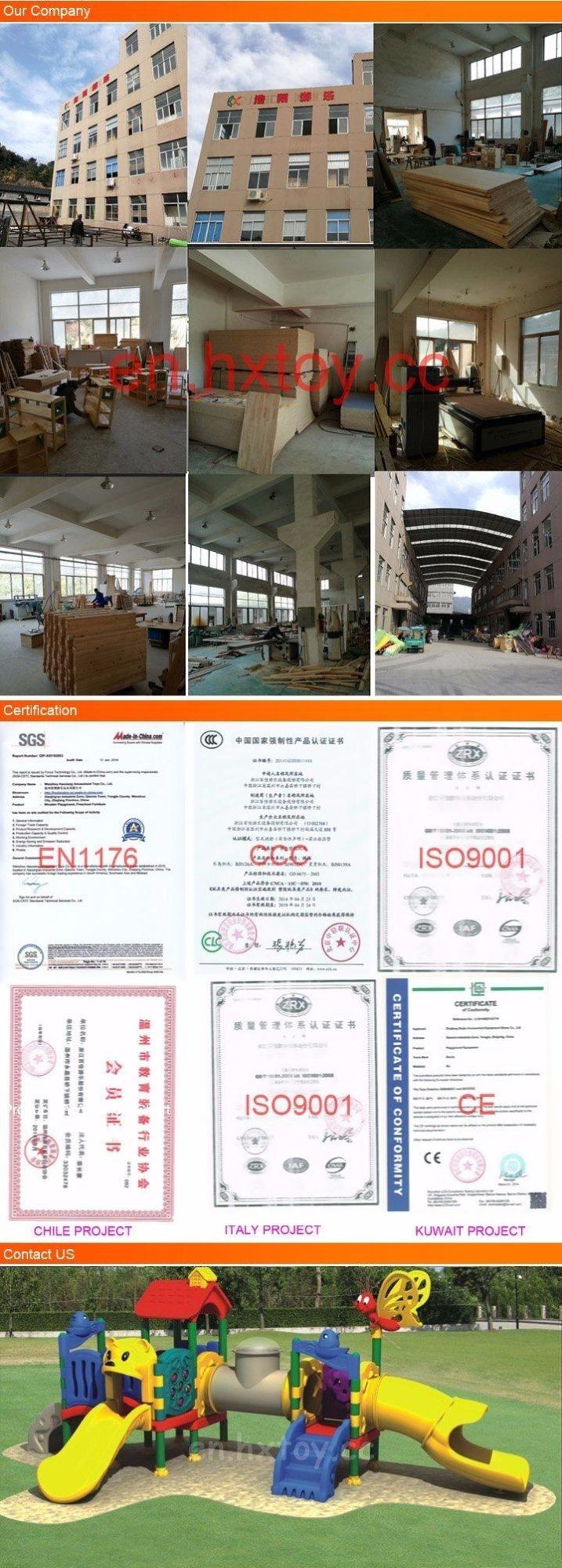 High Quality Multi Function Outdoor Plastic Series Children Playground Equipment