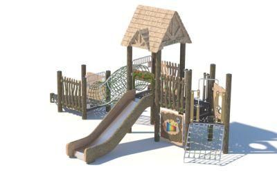 Nature Themed Small Size Tree House Children Outdoor Playground