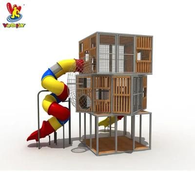 Commercial Safety Kids Games Outdoor Homemade Playground Equipment