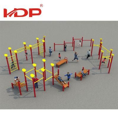 Customizedeco-Friendly Kindergarten Multifunction Fitness Playground Equipment Outdoor