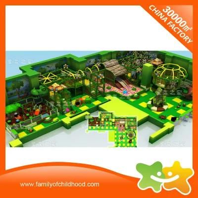 Forest Theme Funny Indoor Plastic Indoor Playground Equipment for Children