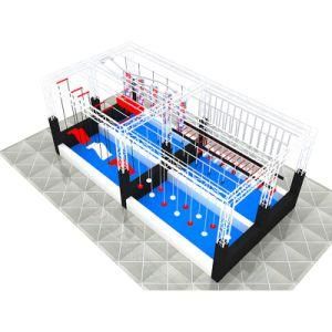 Fitness Machine Fitness Equipment Children Adventure Game Hot Sale Children&prime;s Game Ninja Warrior Obstacle Course