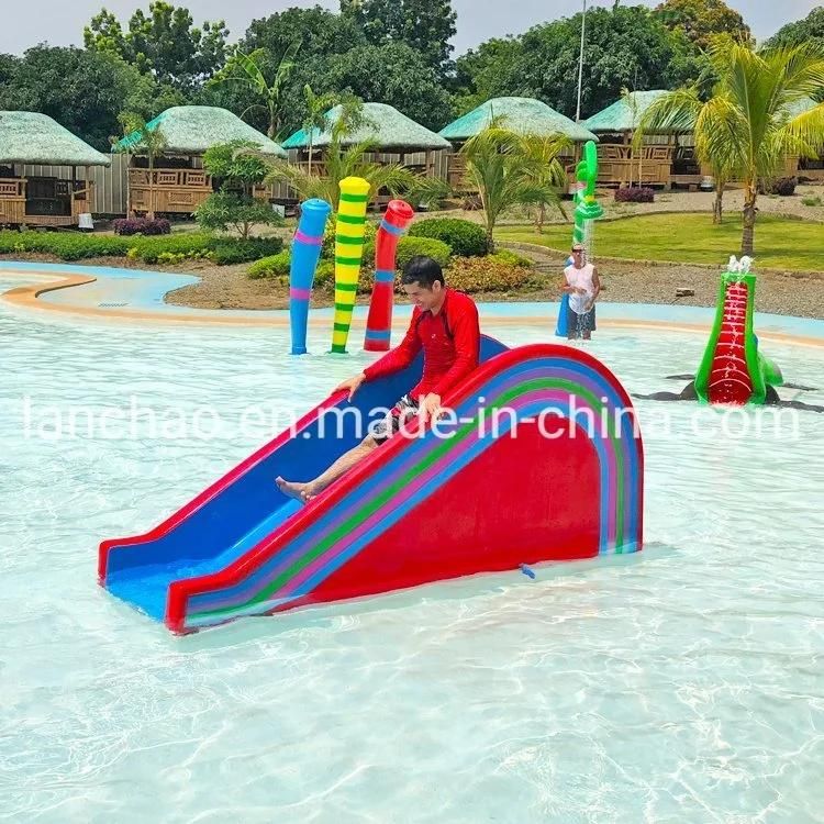 Water Park Playground Small Fiberglass Slide for Kids