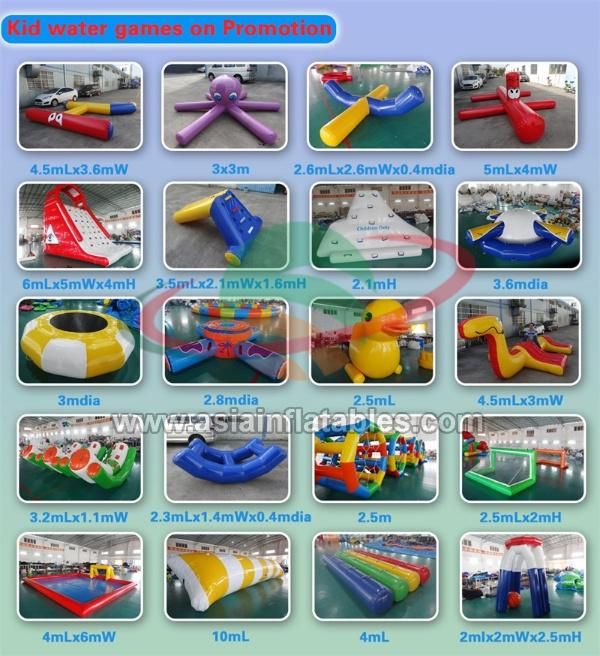 Popular Inflatable Toy Water Game Inflatable Water Blobs Water Air Bag