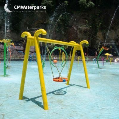 Hot Kids Water Playing Swing Spray Pad Splash Pad for Kids Toddlers Outdoor Games Water